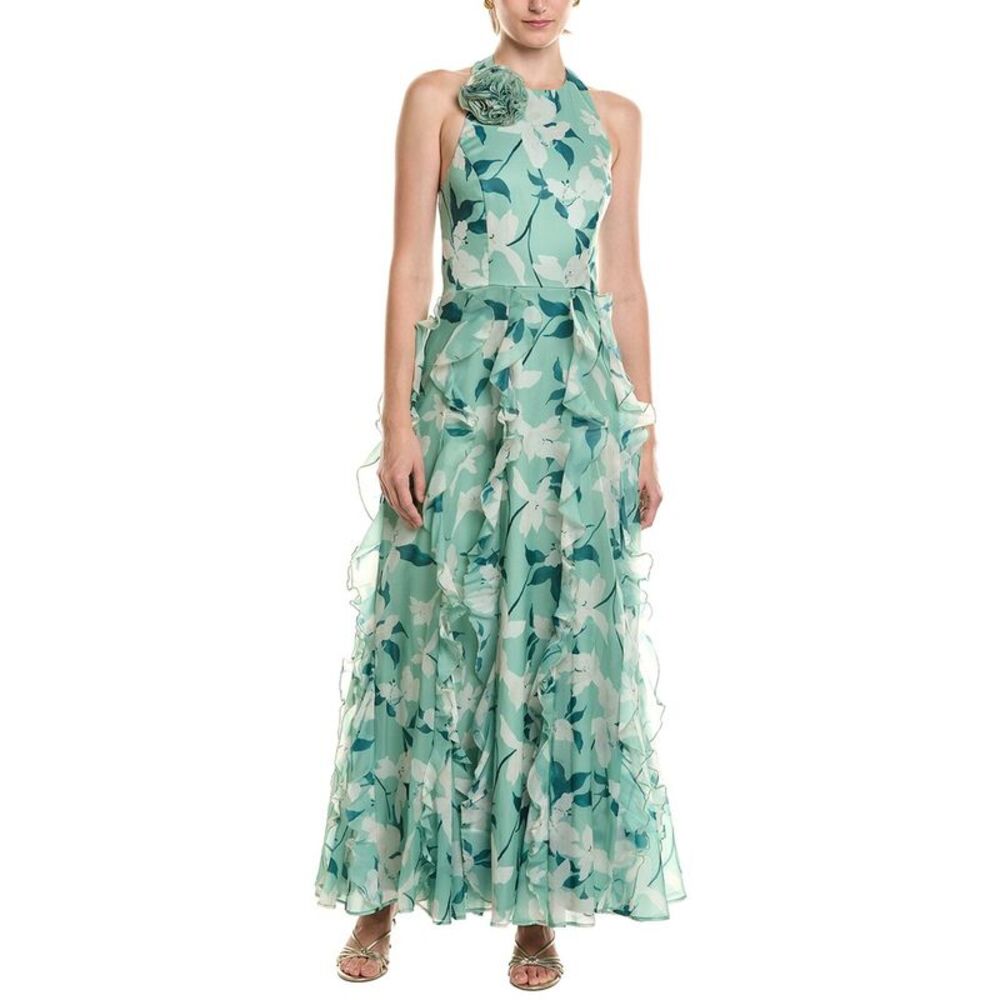 Hutch Womens Loulou Maxi Dress, Green